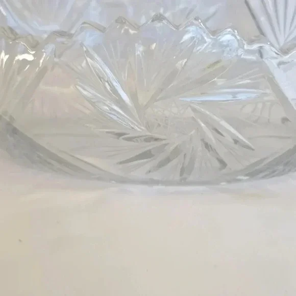 Vintage leaded crystal bowl - Picture 4 of 5